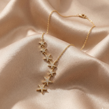 Minimalist Star Choker Necklace