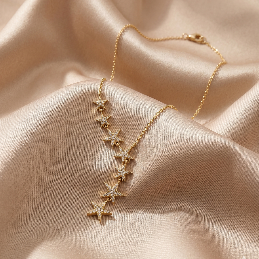 Minimalist Star Choker Necklace