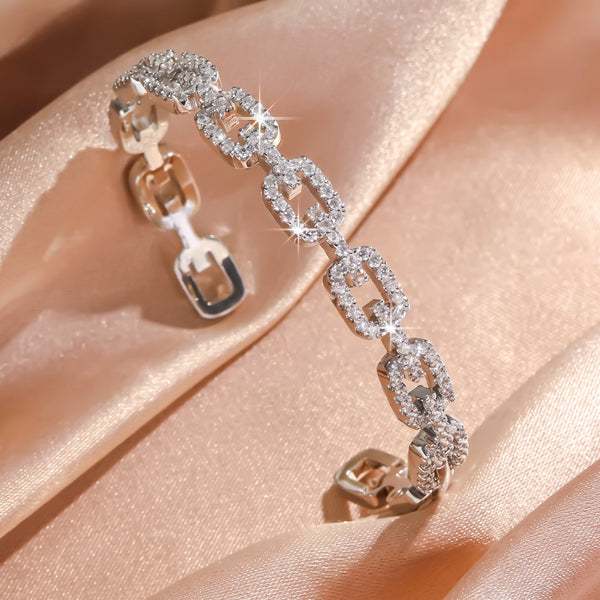 Hollow Square Bangle
