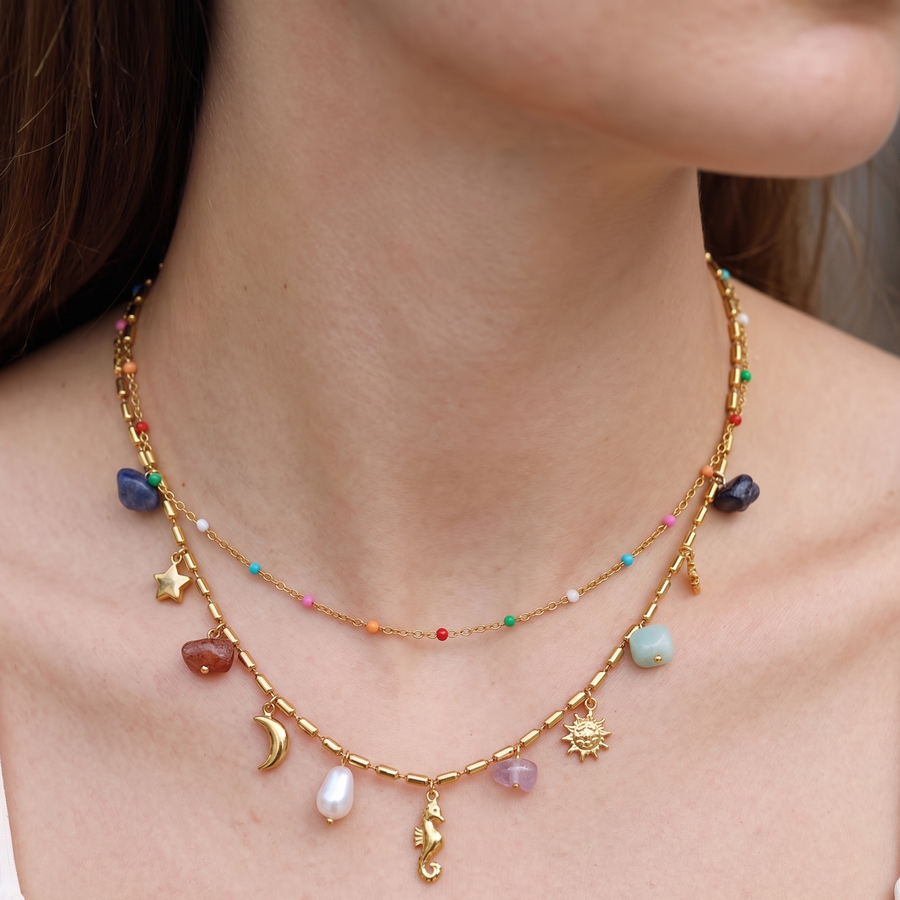 Sun & Sea Chain Necklace