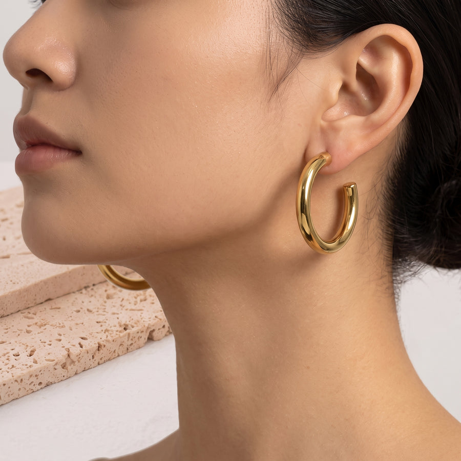 Minimalist Hoop Earrings