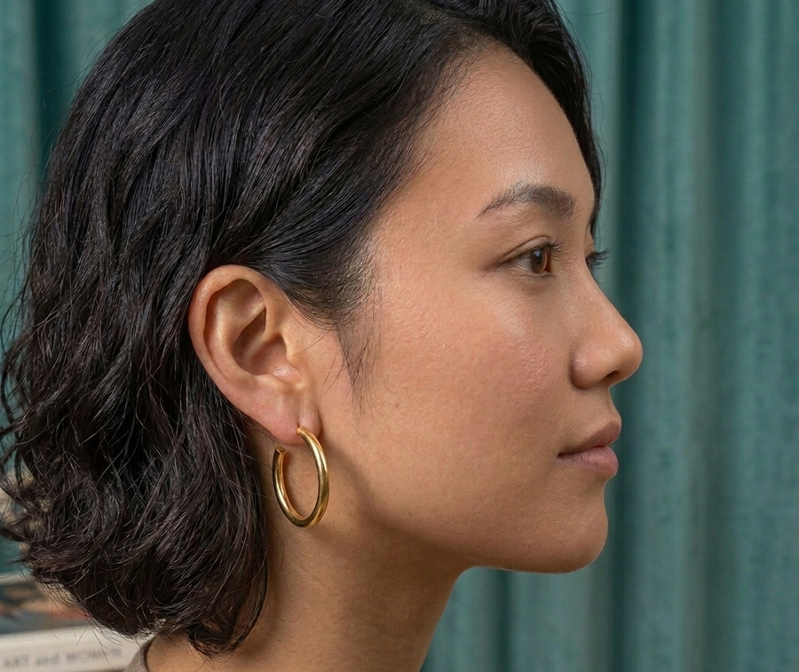 Minimalist Hoop Earrings