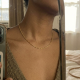 Minimal Gold Clavicle Chain