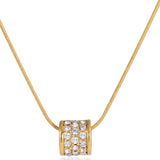 Minimalist Pearl & Zircon Necklace