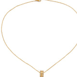 Minimalist Pearl & Zircon Necklace