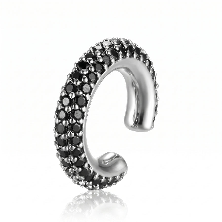 Zircon C-Shaped Ear Cuffs