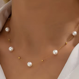 Freshwater Pearl Bead Necklace