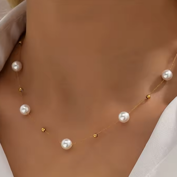Freshwater Pearl Bead Necklace