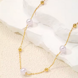 Freshwater Pearl Bead Necklace