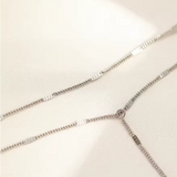 Y-Shaped Fringe Necklace
