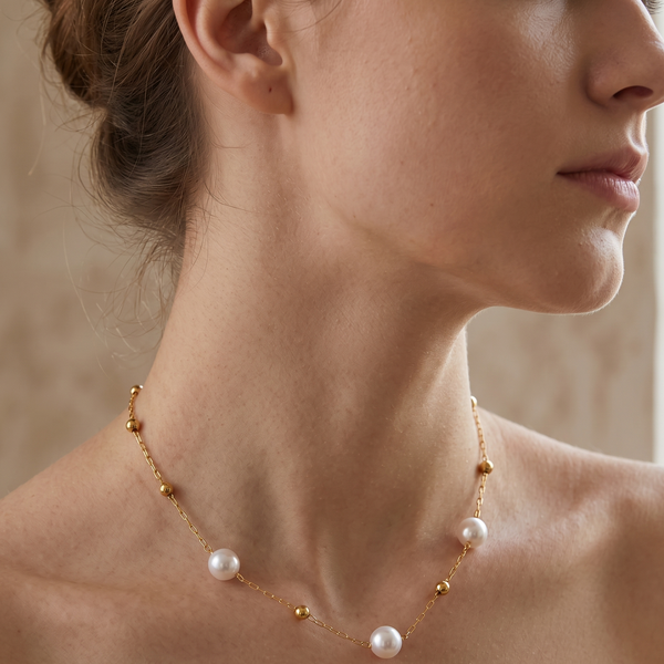 Freshwater Pearl Bead Necklace