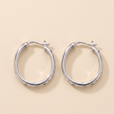 Midnight Stardust Hoops