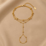 Adjustable Double-Layer Hand Chain