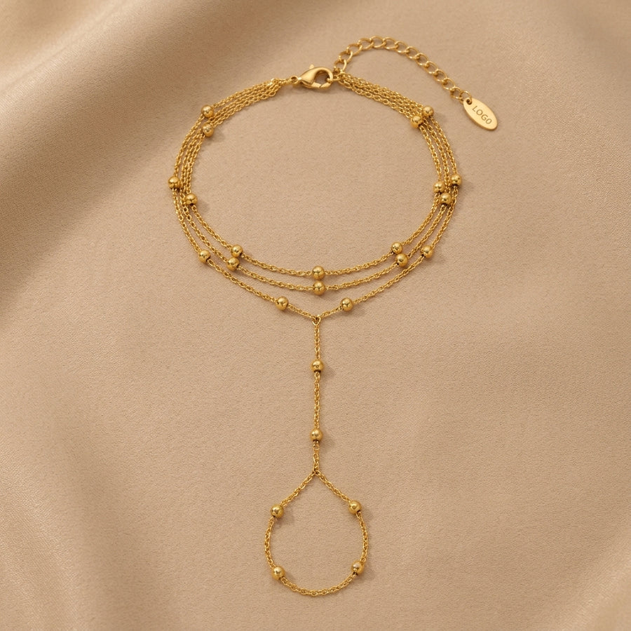 Adjustable Double-Layer Hand Chain