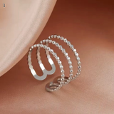 Minimalist Adjustable Ring Set