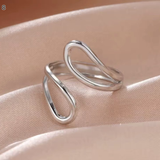 Minimalist Adjustable Ring Set