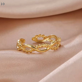 Minimalist Adjustable Ring Set