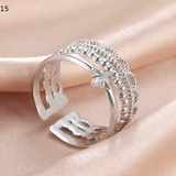 Minimalist Adjustable Ring Set