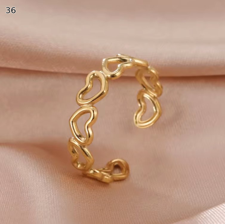 Minimalist Adjustable Ring Set