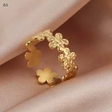 Minimalist Adjustable Ring Set