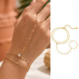Adjustable Double-Layer Hand Chain