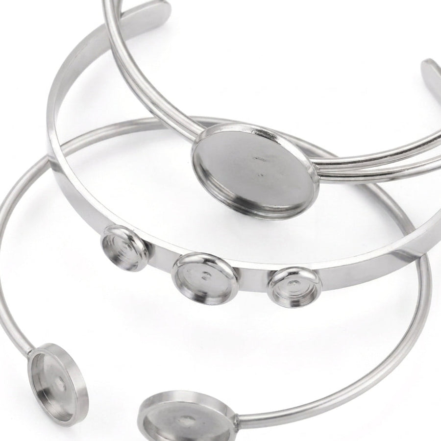 Adjustable Cabochon Bracelets