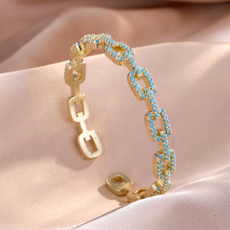Hollow Square Bangle