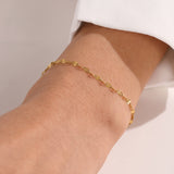 Minimal Gold Chain Bracelet