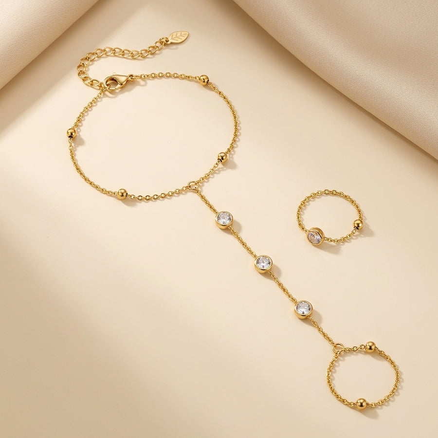 Adjustable Double-Layer Hand Chain
