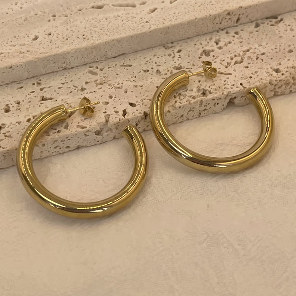 Minimalist Hoop Earrings