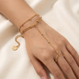 Adjustable Double-Layer Hand Chain