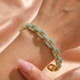 Hollow Square Bangle