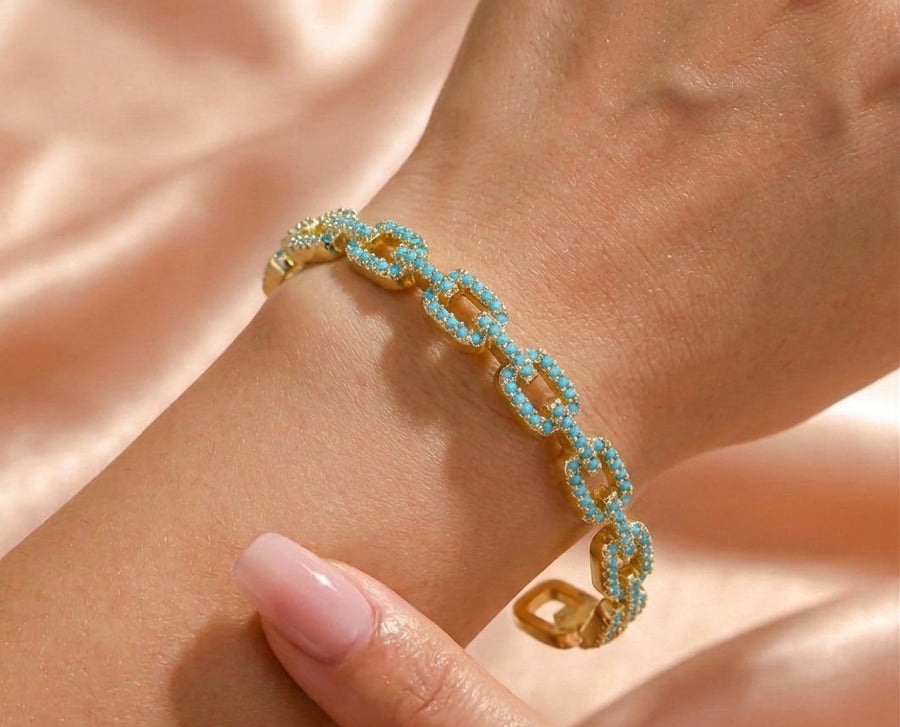 Hollow Square Bangle