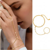 Adjustable Double-Layer Hand Chain